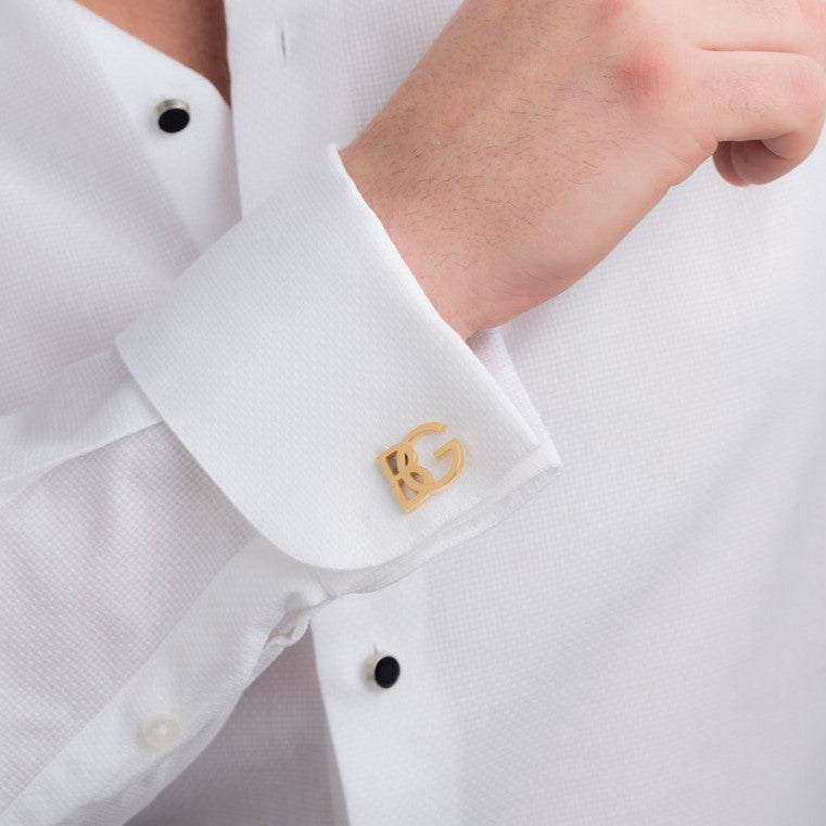 Personalized Initials Cufflinks For Men