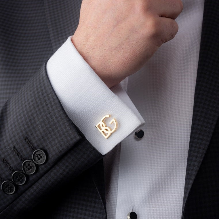 Personalized Initials Cufflinks For Men